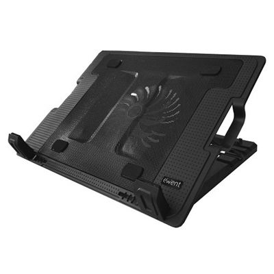 Ewent Ew1258 Soporte Ventilador Portatil 17 2 Usb